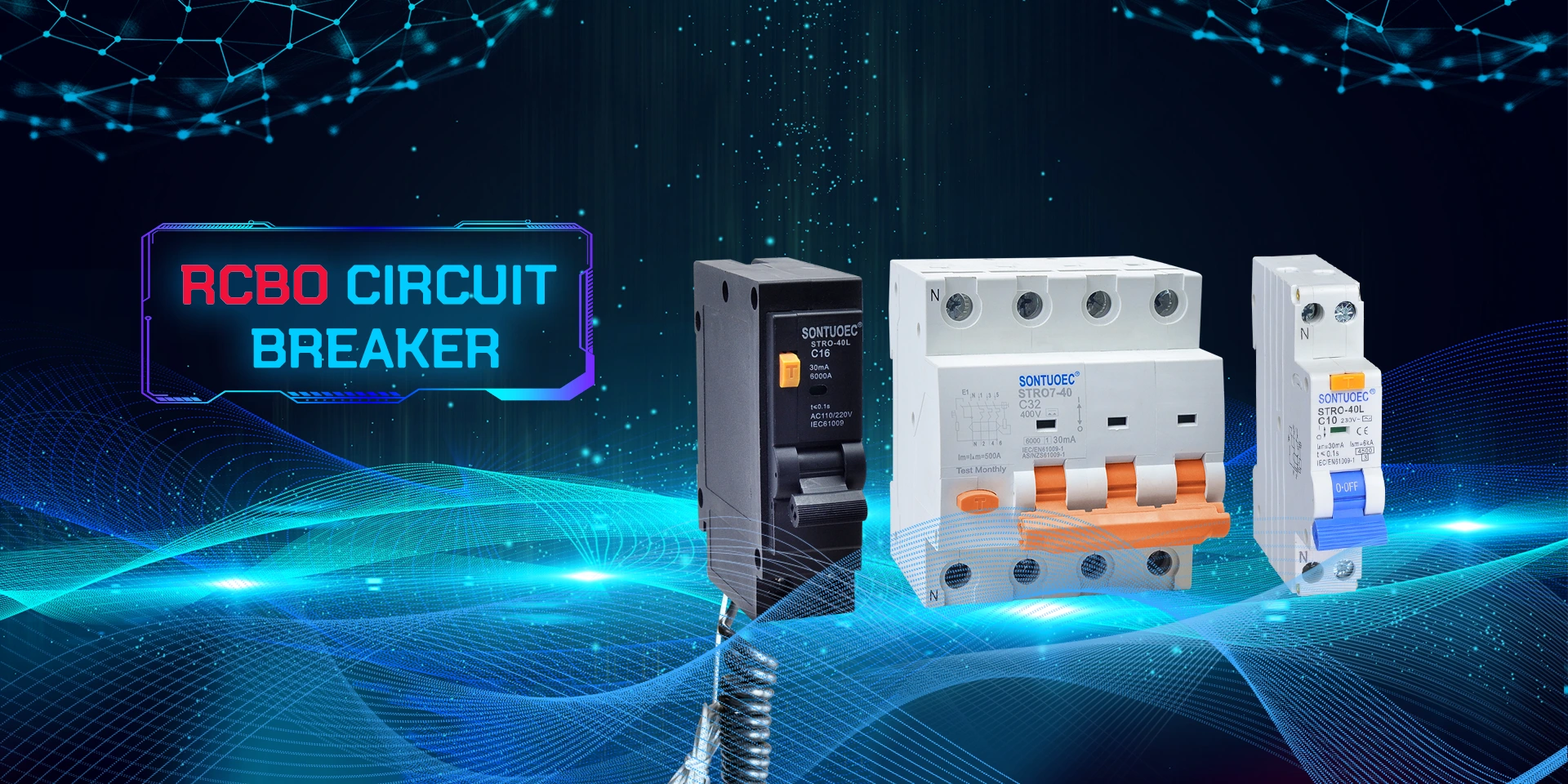 Circuit residual de la Xina amb protecció sobre sobrecrens