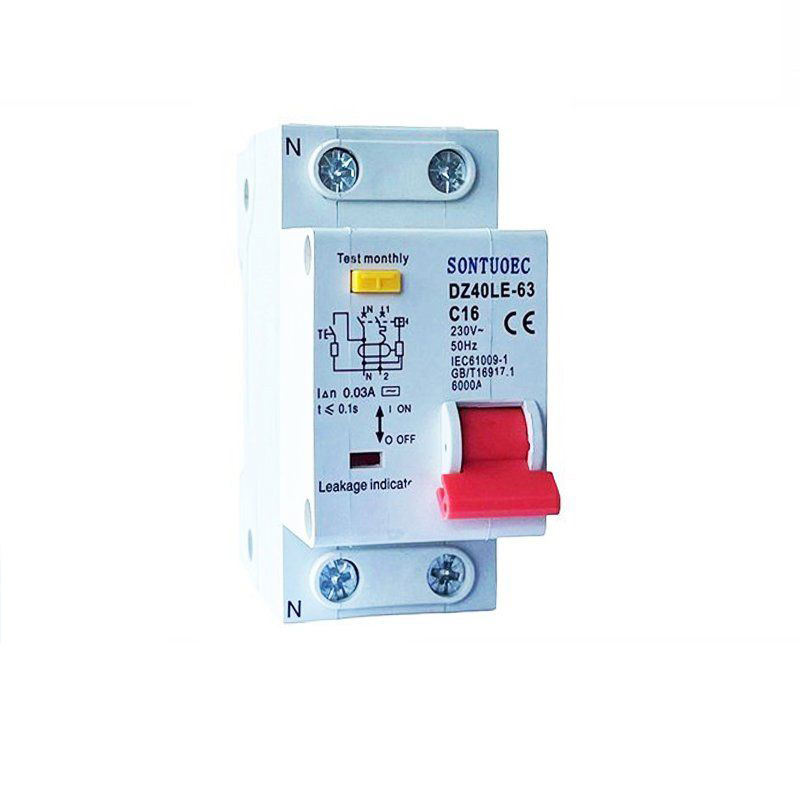 2p 1p+n interruptor residual amb protecció sobre sobrecrens