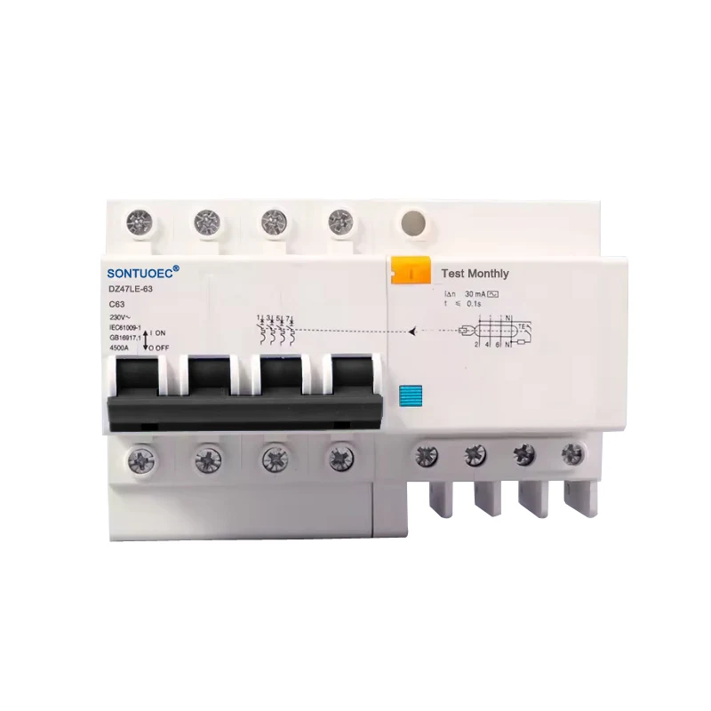 4p RCBO AC Tipus