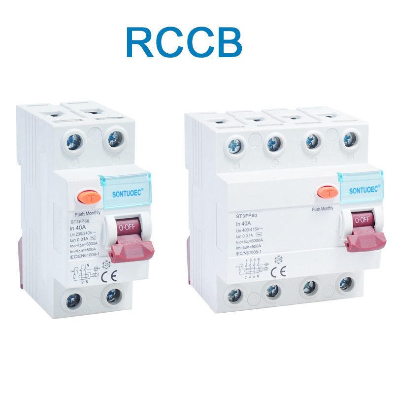 4P 40A/10MA Circuit Circuit Circuit Circuit
