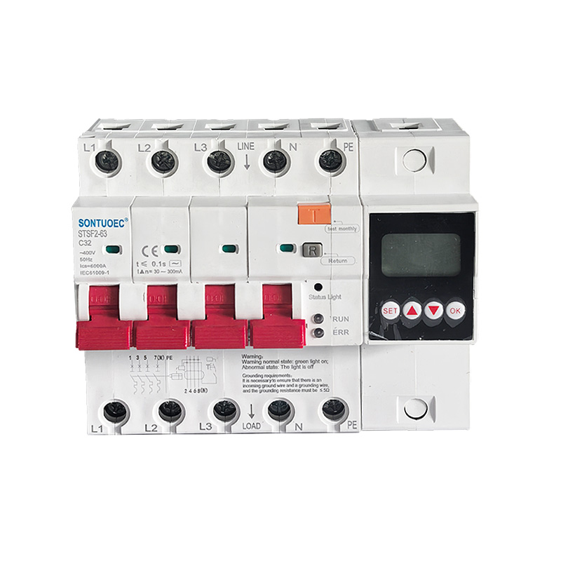 Protector de fuites d'immersió intel·ligent anti descàrrega elèctrica Interruptor de circuit d'aire de 220 V