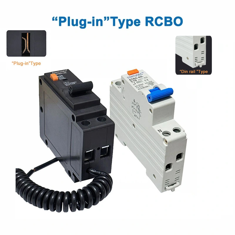 Connecteu el tipus RCBO 1P+N